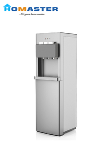 Silver Vertical Top Loading Hot And Cold Water Dispenser