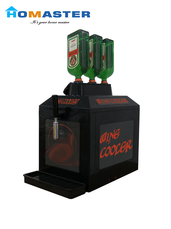 Three Bottles Wine Dispenser with Cooling System