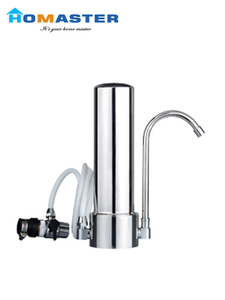 SS Desktop Water Filter with Tap for Kitchen