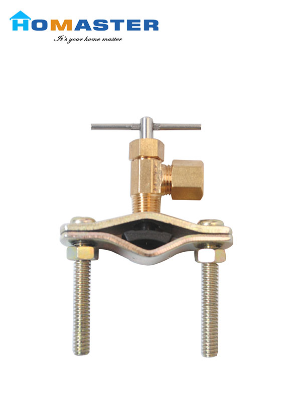 Brass 1/4"CQ Clamp Valve for Water Filtration