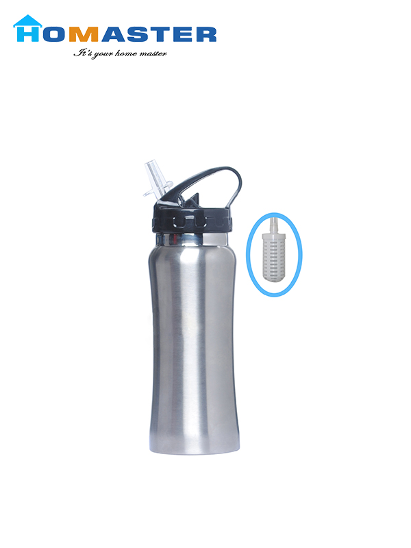 SS304 Sport Portable Water Bottle with Filter