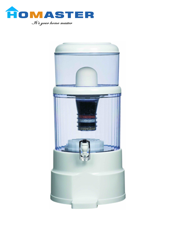 Countertop 22L Mineral Water Filter Pot for Home